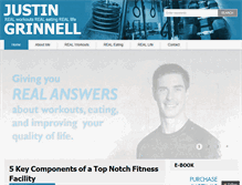 Tablet Screenshot of grinnelltraining.com